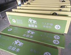 商場導視吊牌